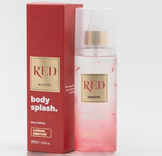 Body Splash Red Wepink